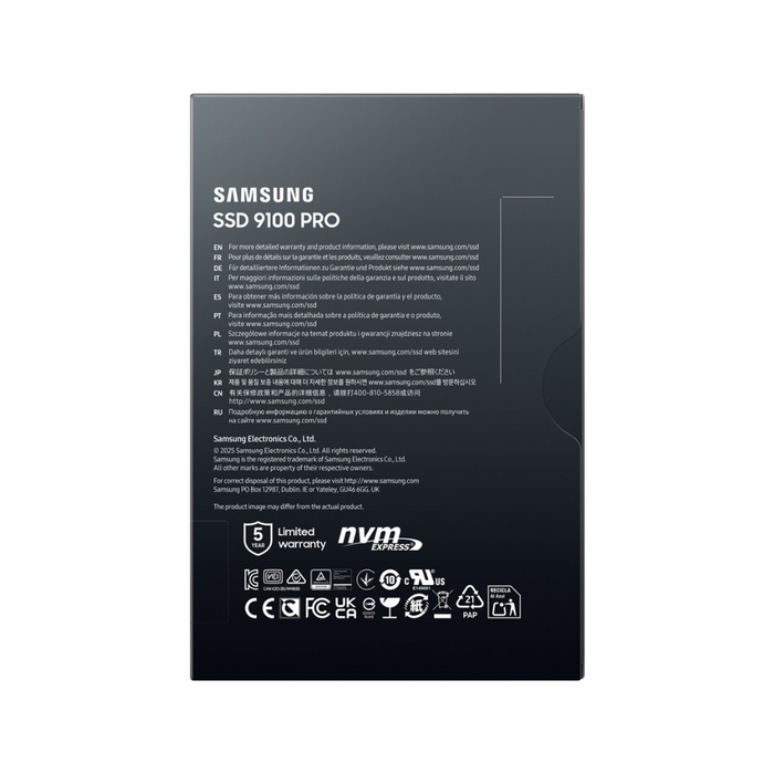 Samsung SSD 9100 Pro PCIe 5.0 M.2 NVMe 2TB