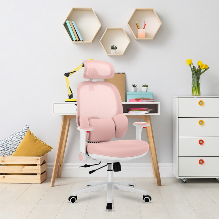 Mark Adler Junior 6.3 Ergonomic Children's Chair Pink