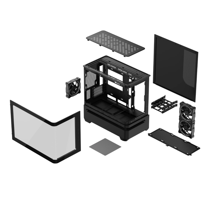 Asus PC Case AP202 TG ARGB Black