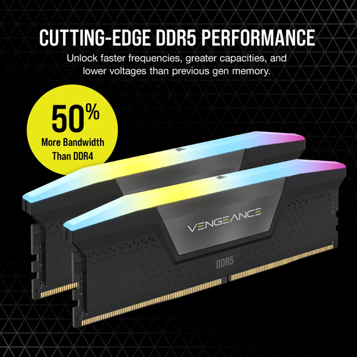 Corsair Ram Vengeance RGB 32GB (2x16GB) DDR5 6400 CL36