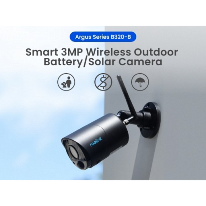 Reolink Outdoor 3MP ARGUS Eco with Solar Panel B320