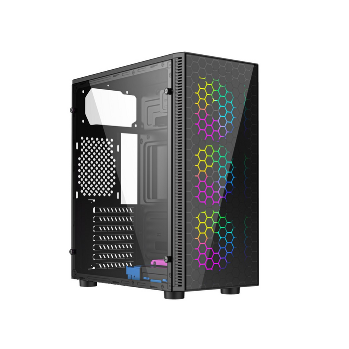 Gembird PC Case Fornax 500 ARGB Black