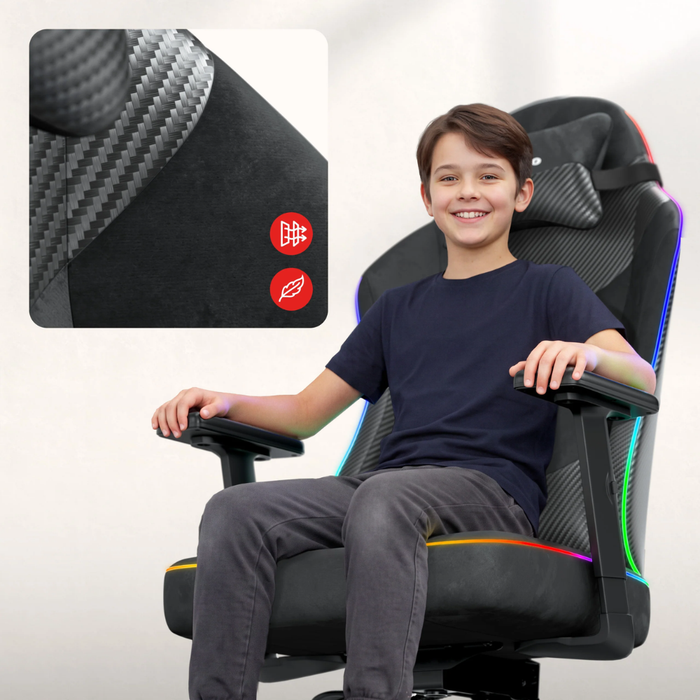 Huzaro Ranger 5.7 RGB Gaming Chair Black