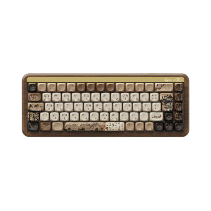 Akko Mechanical Wireless Wooden Keyboard MU01 Mountain Seclusion