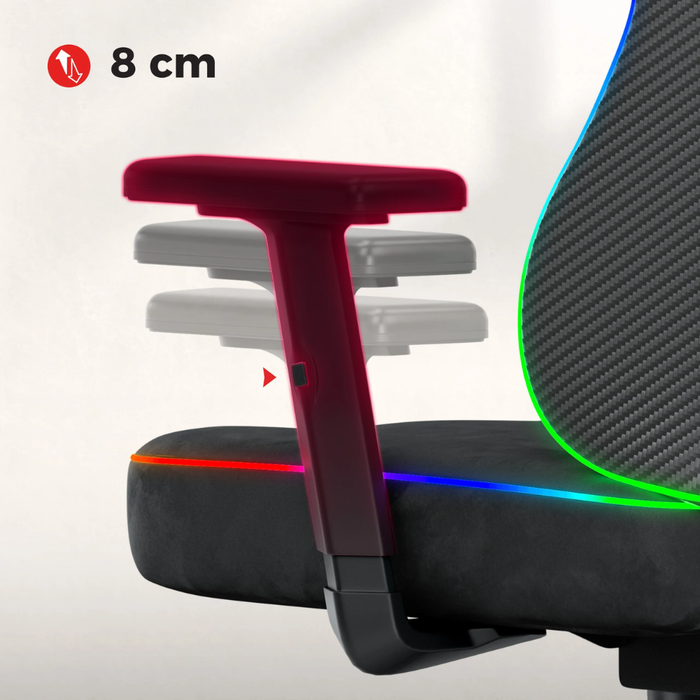 Huzaro Ranger 5.7 RGB Gaming Chair Black