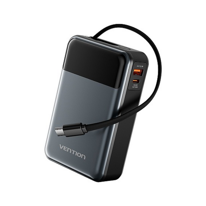 Vention Powerbank 20000mAh 65W Built-in USBC FHYB0