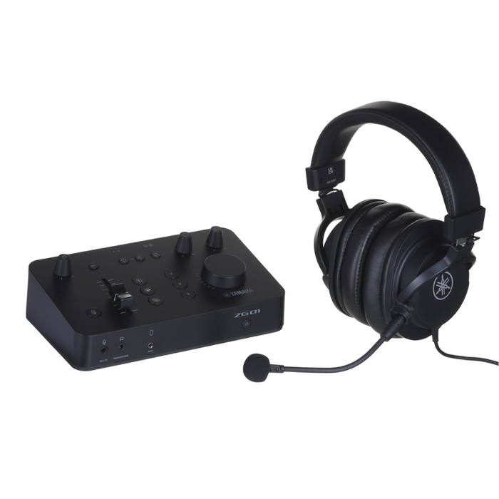 Yamaha ZG01 Audio Interface and Headset with Microphone