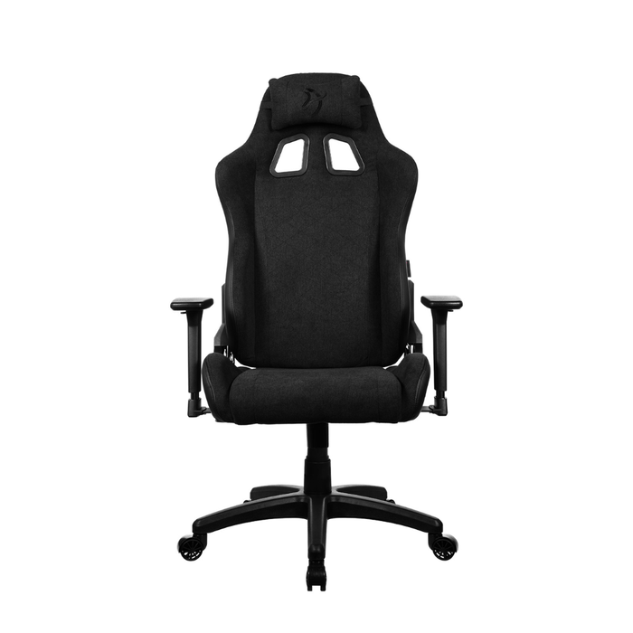 Arozzi Avanti Soft Fabric Pure Black Gaming Chair