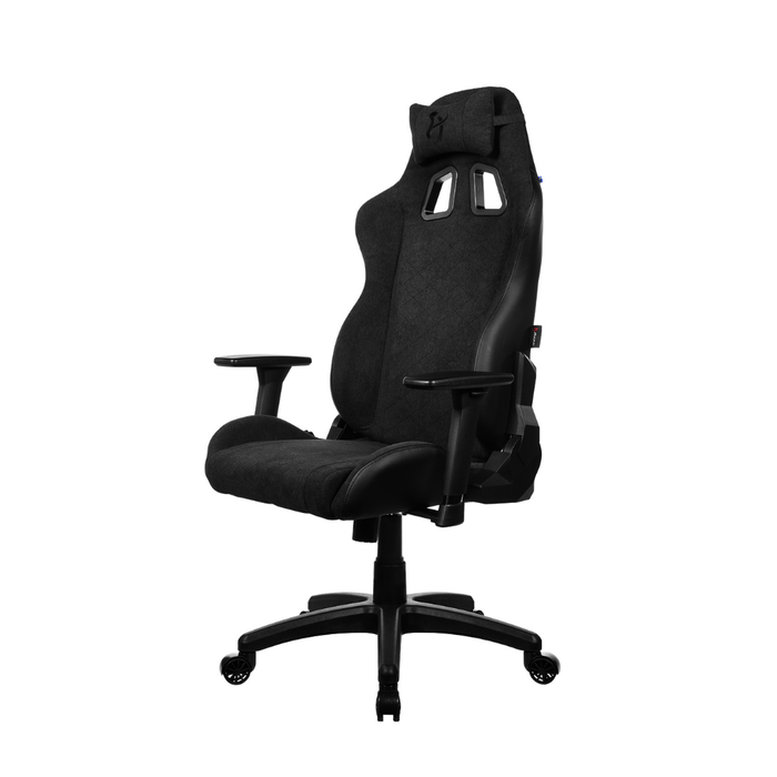 Arozzi Avanti Soft Fabric Pure Black Gaming Chair
