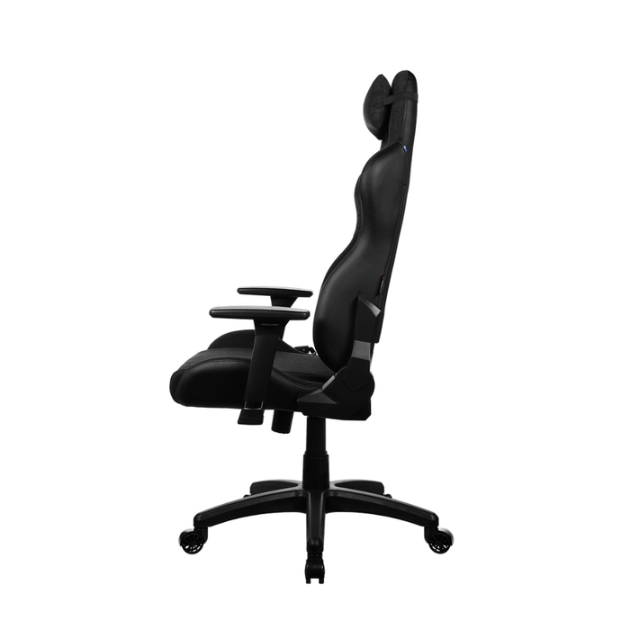 Arozzi Avanti Soft Fabric Pure Black Gaming Chair