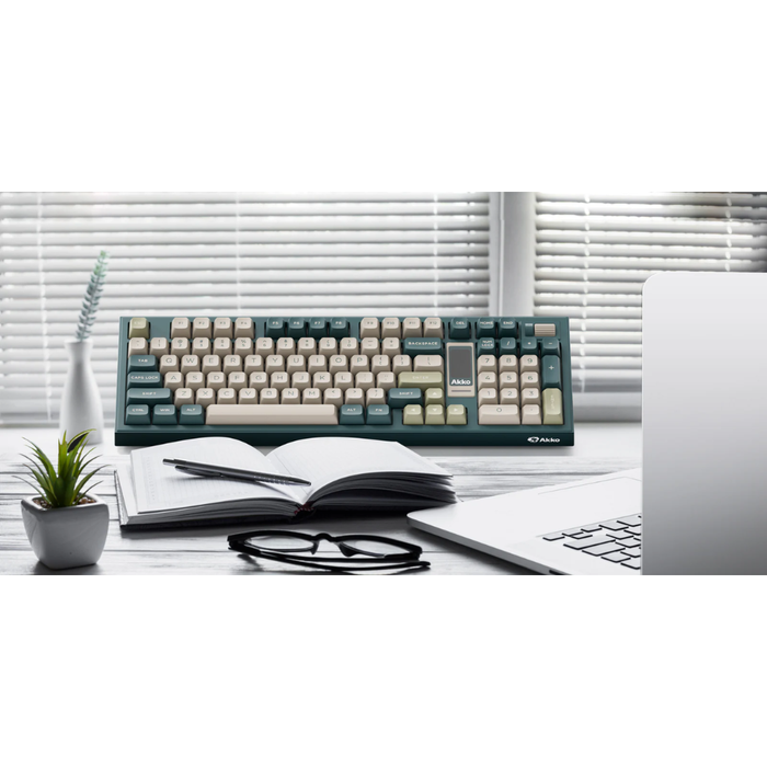 Akko Mechanical Wireless Keyboard Ink Green 5098B