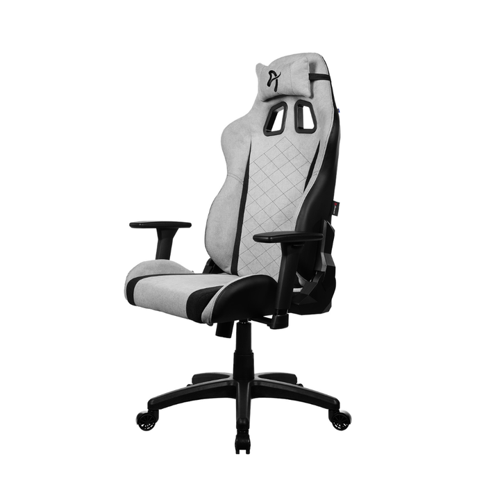 Arozzi Avanti Soft Fabric Light Grey Gaming Chair