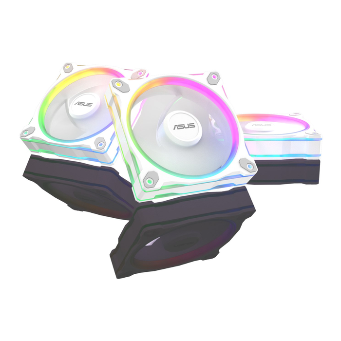 Asus Prime Fan MR120 ARGB Triple Pack 120mm White