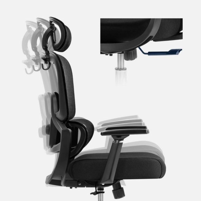 Mark Adler Expert 4.3 Ergonomic Chair Black