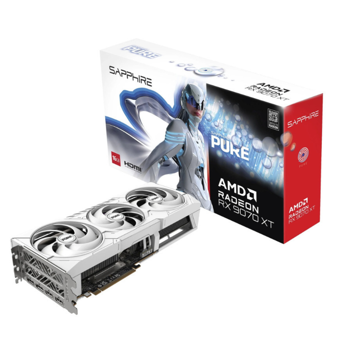 Sapphire Pure Radeon RX 9070 XT 16GB