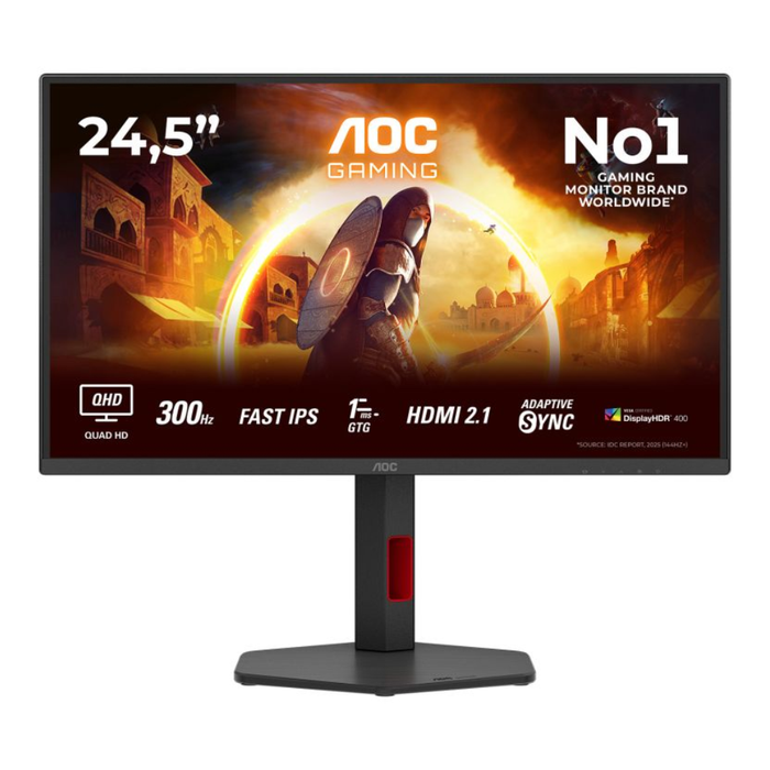 AOC Gaming Monitor Q25G4SR 25" QHD 300Hz