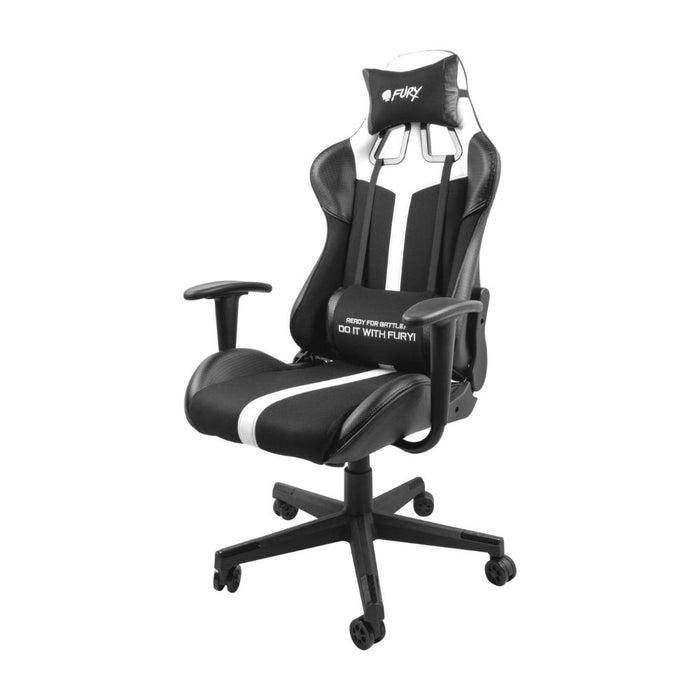 FURY Avenger XL Gaming Chair Black/ White