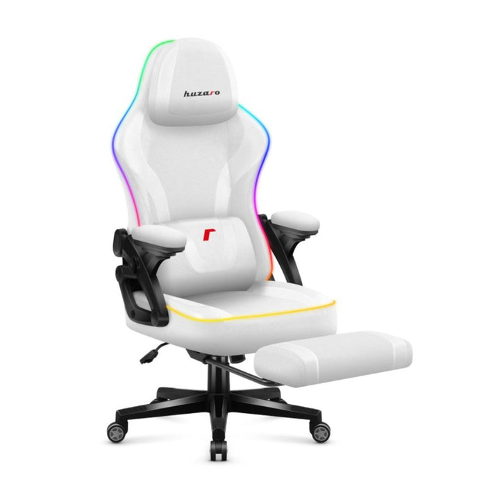 Huzaro Force 4.6 RGB Mesh White Gaming Chair