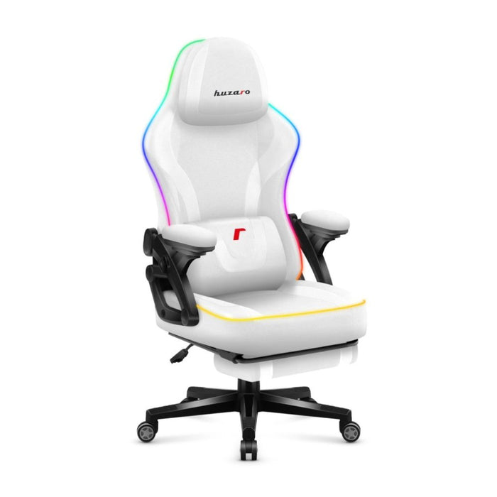 Huzaro Force 4.6 RGB Mesh White Gaming Chair