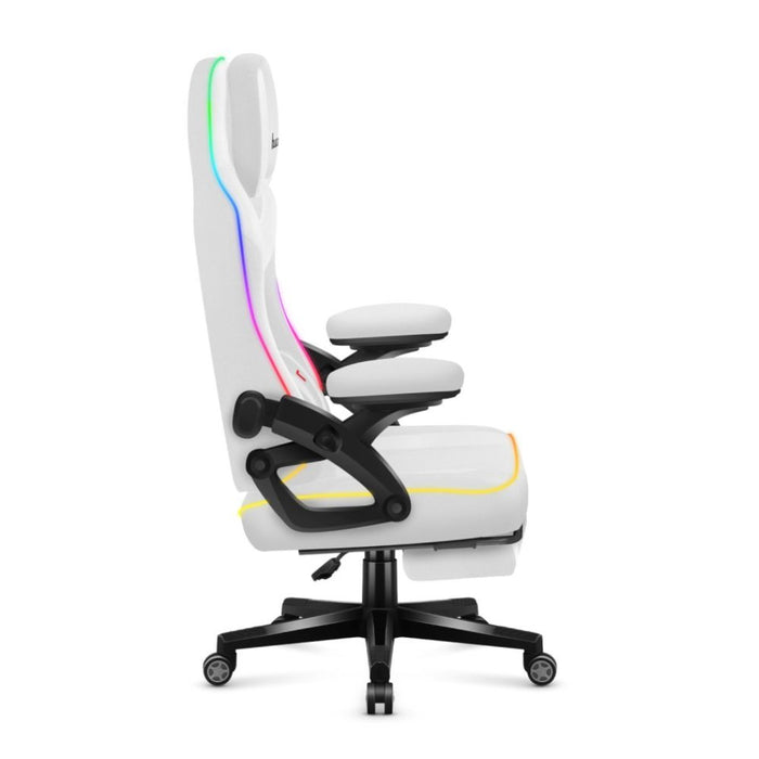 Huzaro Force 4.6 RGB Mesh White Gaming Chair