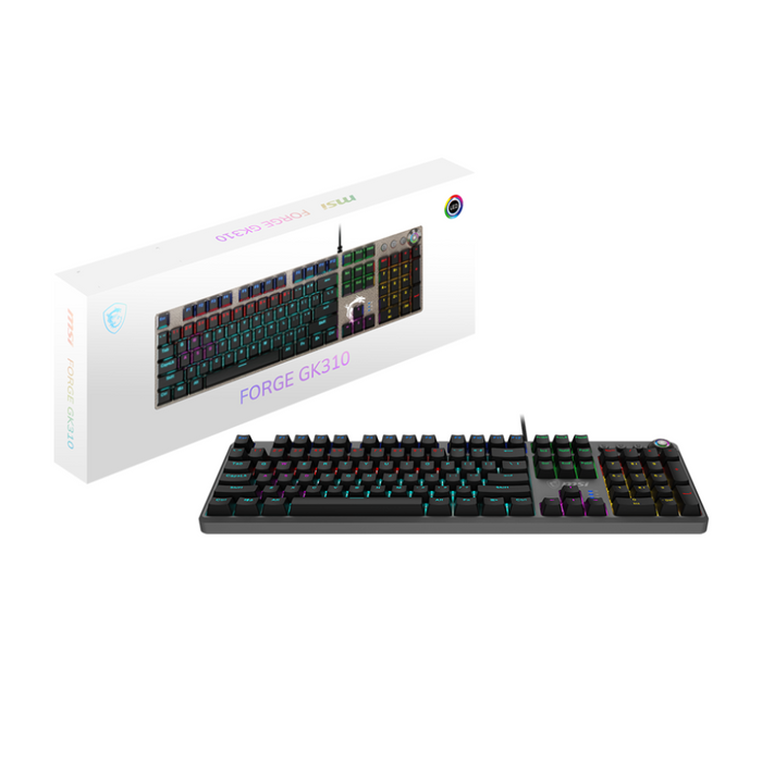 MSI Mechanical Wired Keyboard FORGE GK310