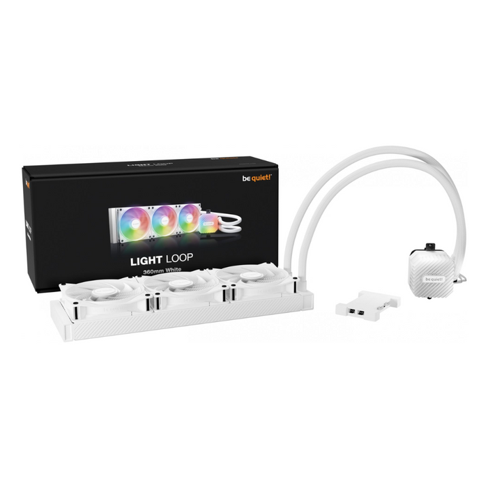 Be Quiet Liquid Cooler Light Loop 360 ARGB White