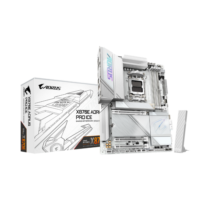 Gigabyte Motherboard X870E AORUS PRO ICE
