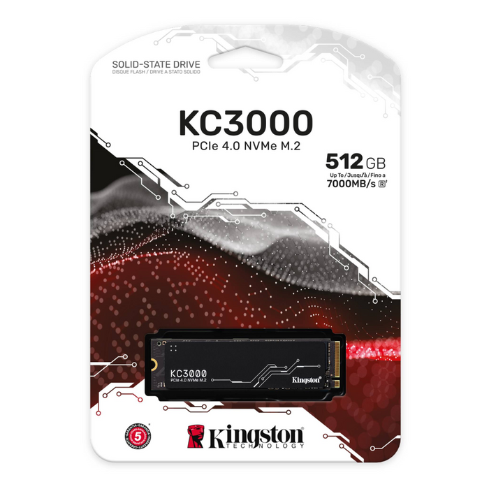 Kingston SSD KC3000 M.2 NVMe 512GB