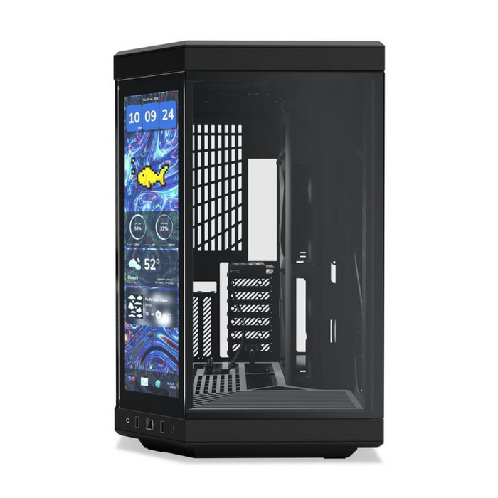 HYTE PC Case Y70 Touch Infinite Pitch Black