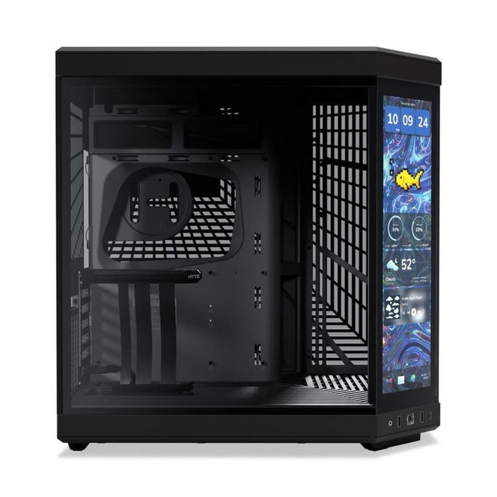HYTE PC Case Y70 Touch Infinite Pitch Black
