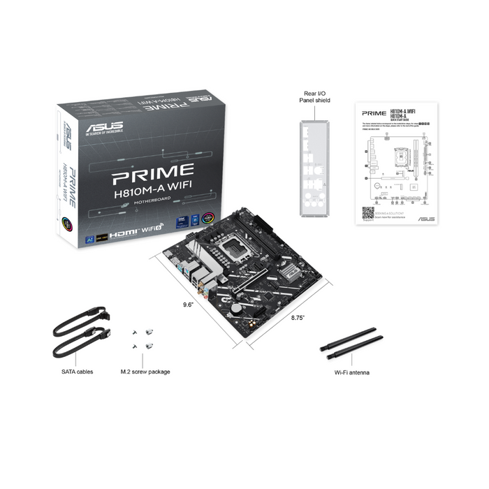 Asus Motherboard PRIME H810M-A WiFi