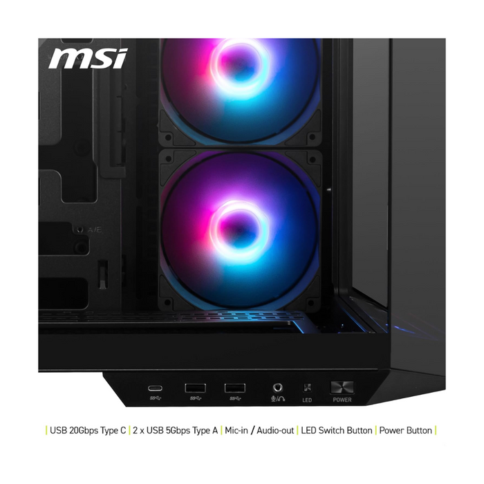 MSI PC Case MAG PANO 100R PZ