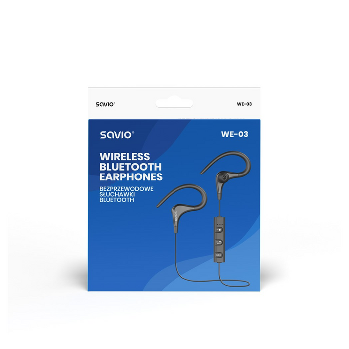 Savio WE-03 Wireless Bluetooth Earphones