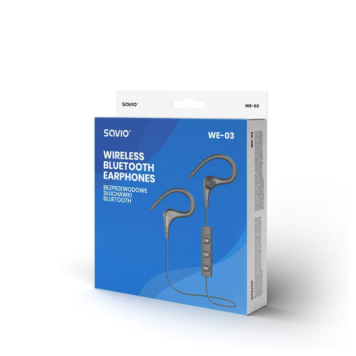 Savio WE-03 Wireless Bluetooth Earphones
