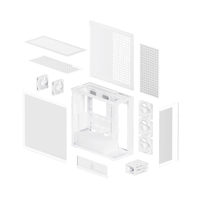 Arctic PC Case Xtender Midi Tower White