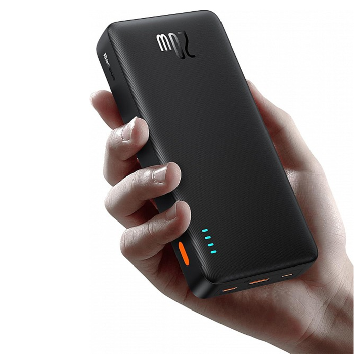 Baseus Powerbank Airpow 20W 20000mAh Black