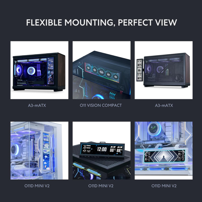 Lian Li Universal Screen Mini Monitor for PC 8.8"