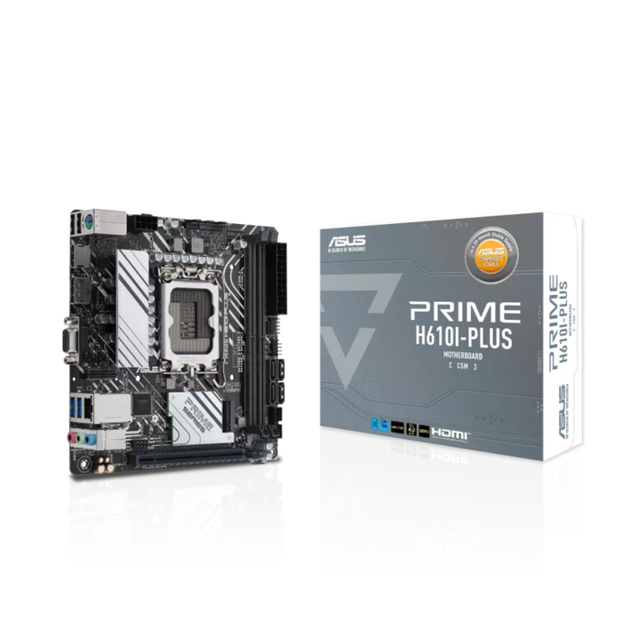 Asus Motherboard PRIME H610I-PLUS-CSM