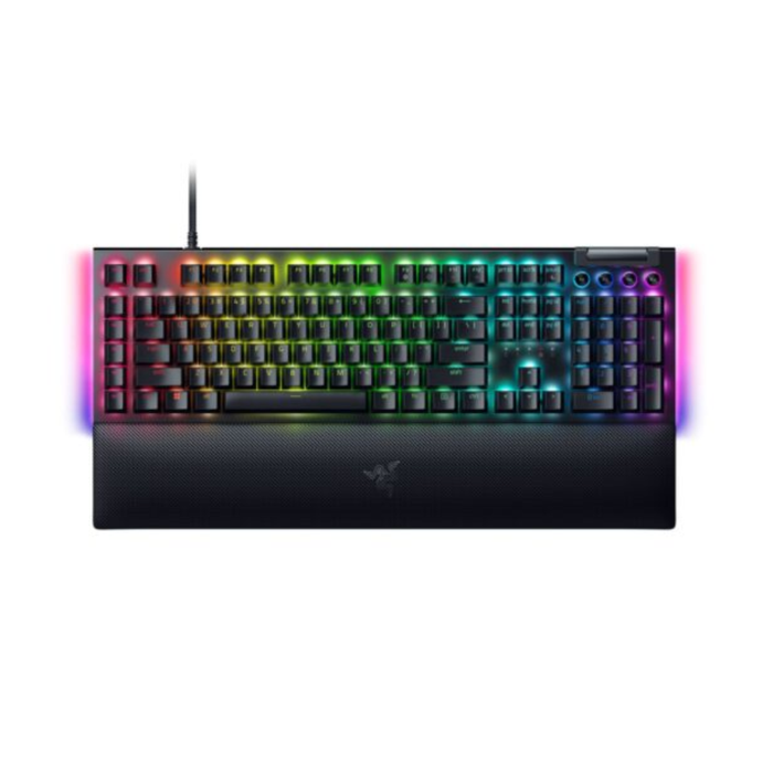 Razer Mechanical Wired Gaming Keyboard Blackwidow V4 Green Clicky Switch
