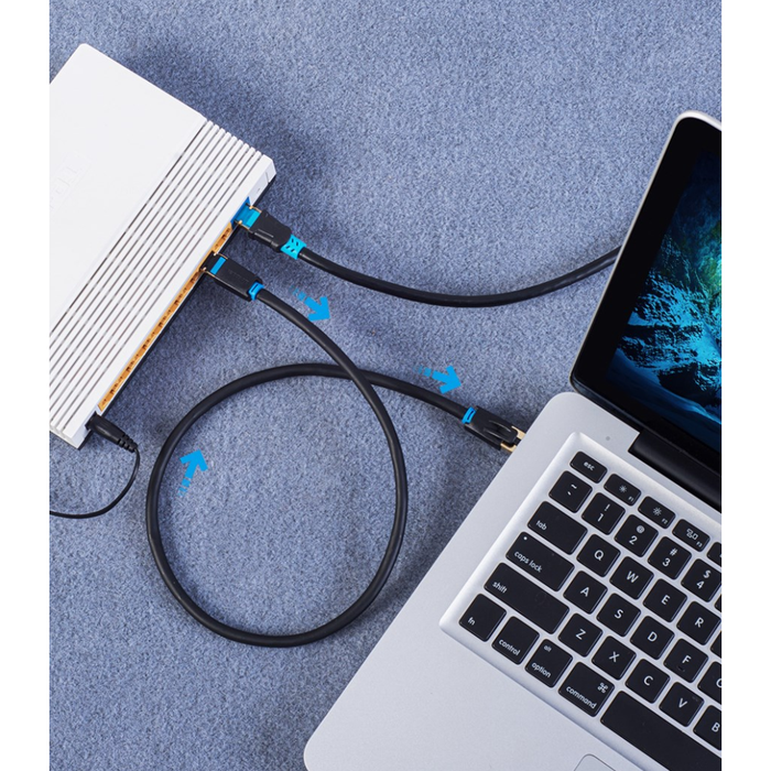 Vention Network Cable Cat.8 SFTP  2M Black