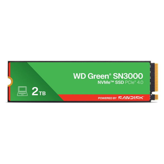 Western Digital SSD Green SN3000 NVMe M.2 2TB