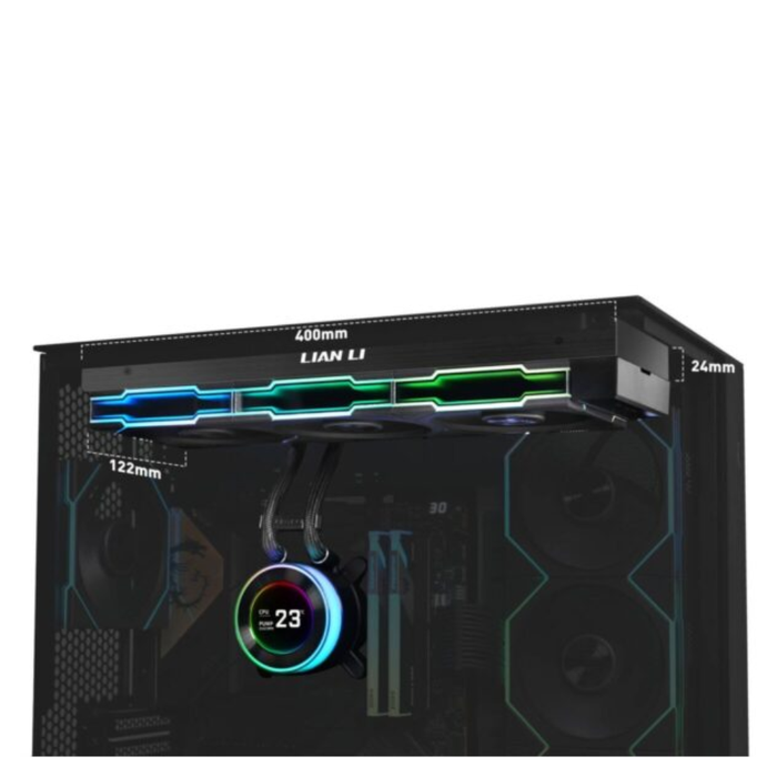 Lian Li Liquid Cooler HydroShift ll Trinity 360 RGB Black