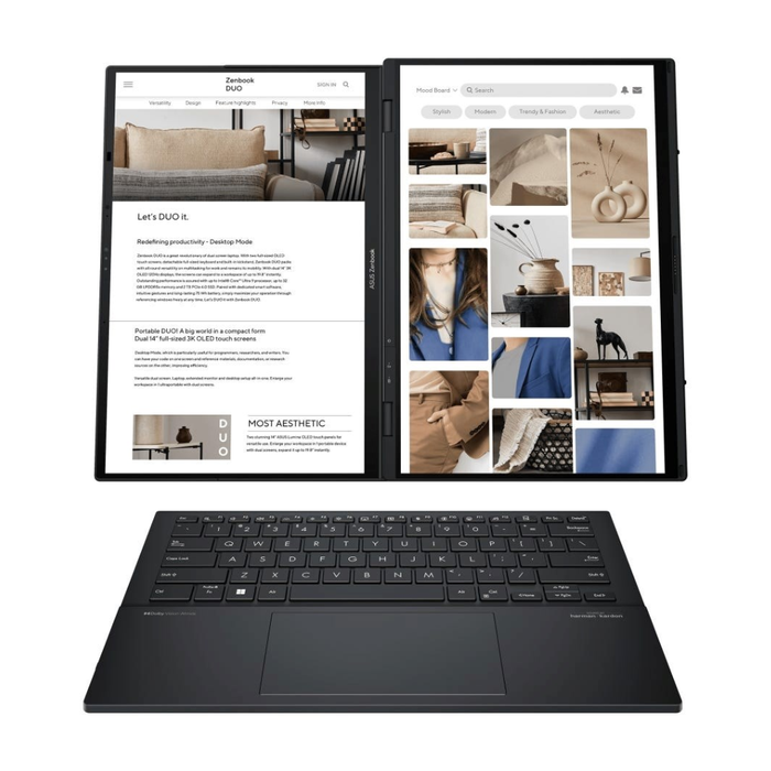 Asus Zenbook Duo Laptop/ Ultra 7 255H/ 32GB/ 1TB
