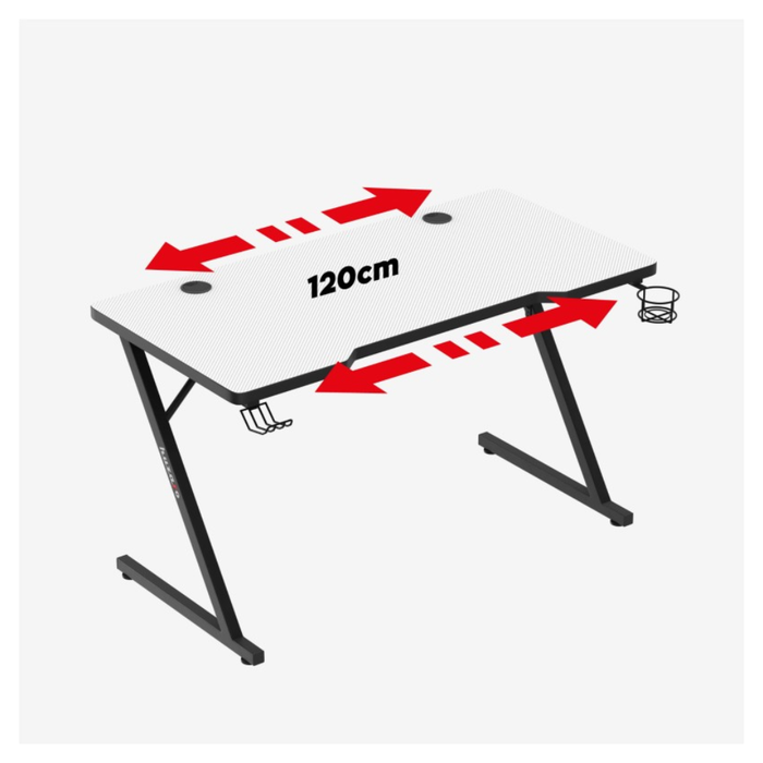 Huzaro Hero 2.5 Gaming Desk White