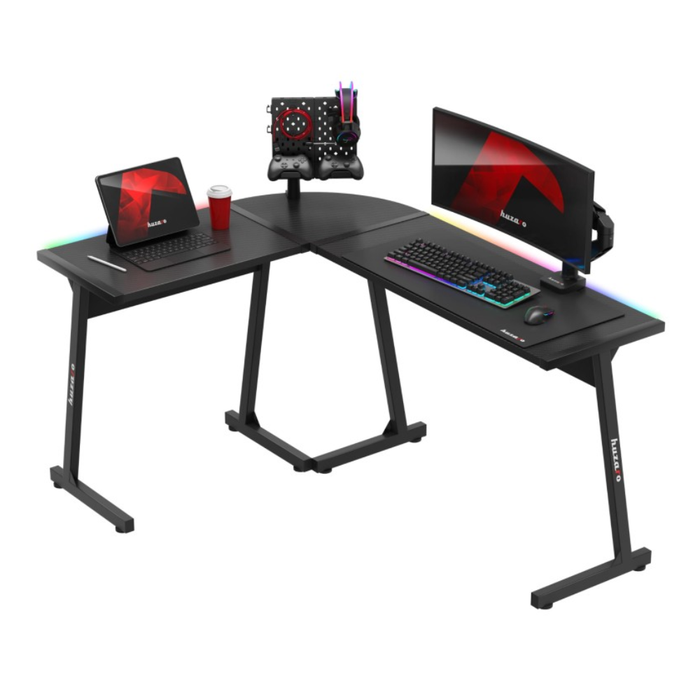 Huzaro Hero 6.0 RGB Gaming Desk Black