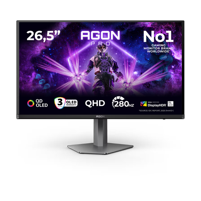 AOC Gaming Monitor AG276QZD2 26.5" QHD 280Hz