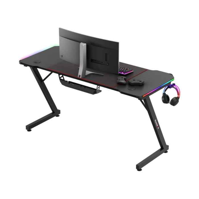 Huzaro Hero 3.3 RGB Gaming Desk Black