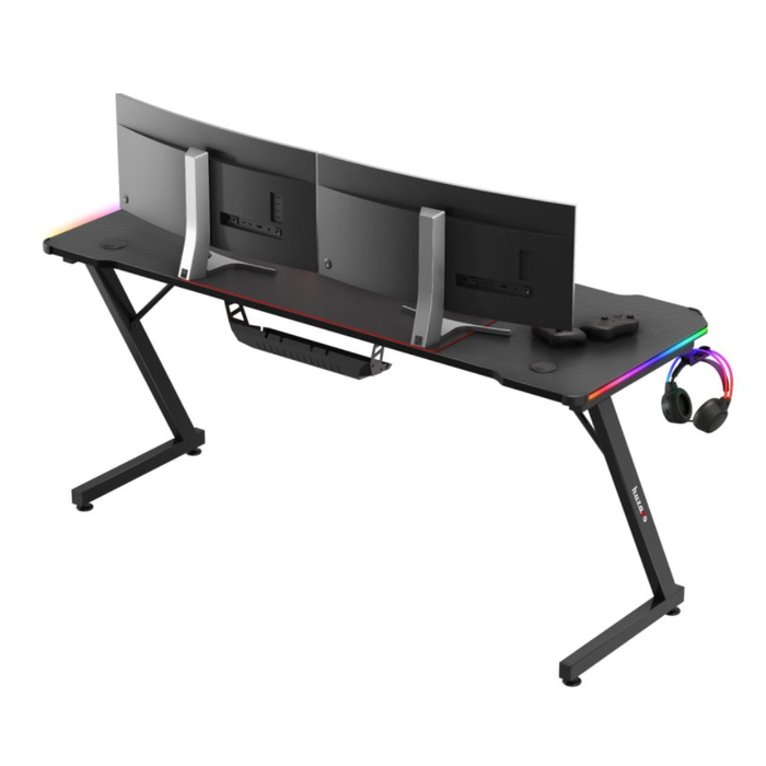 Huzaro Hero 4.8 RGB Gaming Desk Black