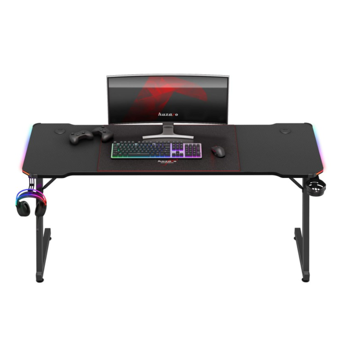 Huzaro Hero 4.8 RGB Gaming Desk Black
