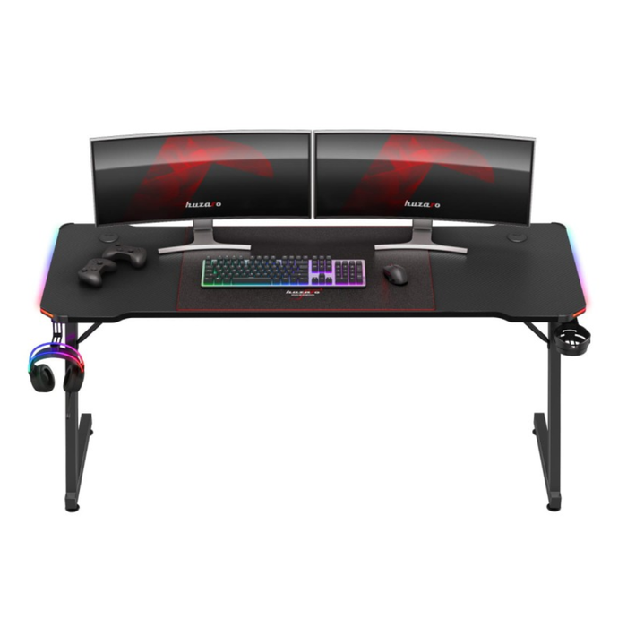 Huzaro Hero 4.8 RGB Gaming Desk Black